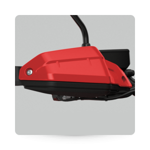 Africa Twin Knuckle Guard Extension Power Red