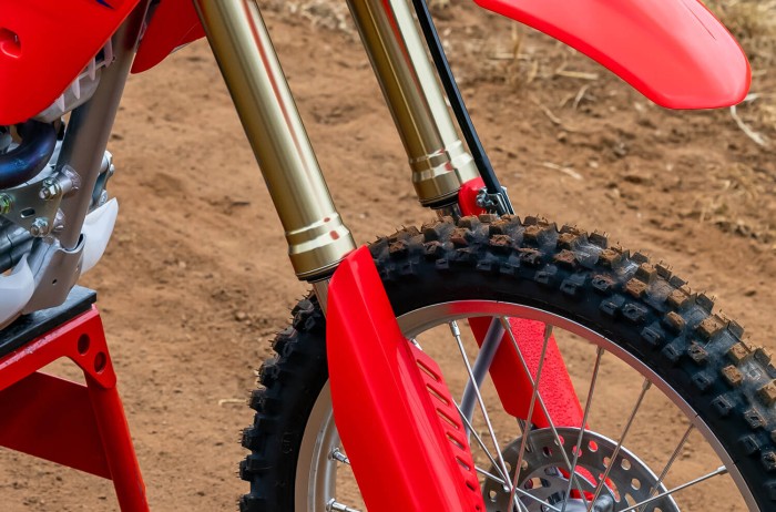 Inverted Showa® Forks Inverted Showa® Forks
