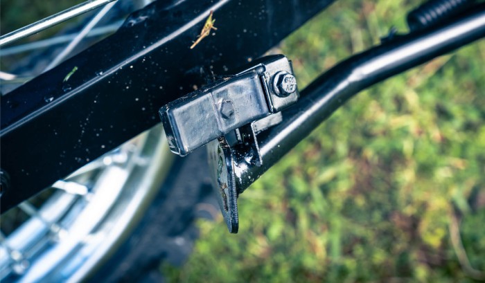 Dual Big Foot Side Stands