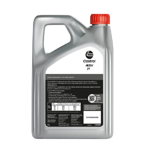 Castrol Activ 2T 4L - Image 3