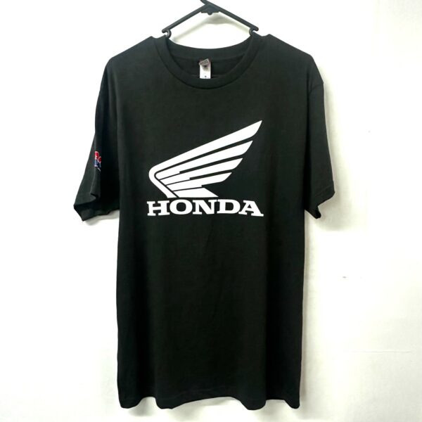 Honda Wing Tee Charcoal