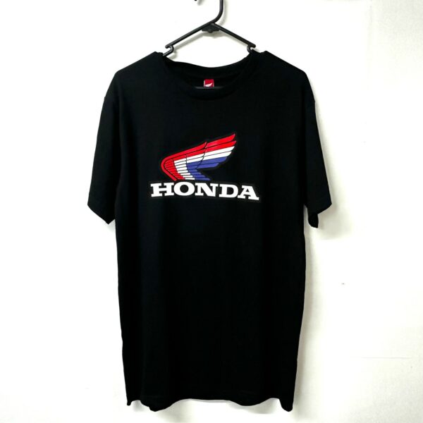 Honda Old Wing Black Tee