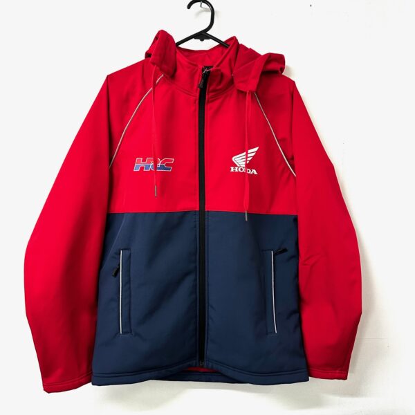 Honda HRC Race Team Soft Shell Jacket Navy/Red