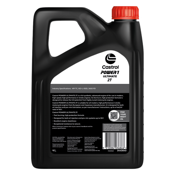 Castrol Power 1 Racing 2T 4L - Image 3