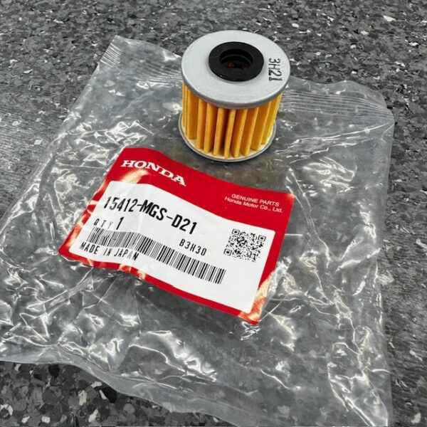 GENUINE HONDA OIL FILTER 15412-MGS-D21 (DCT transmission filter)