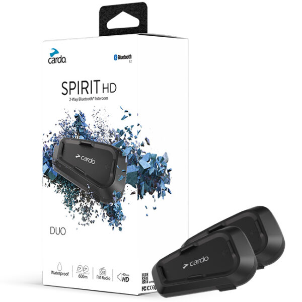 Cardo SPIRIT HD DUO 2-way Bluetooth intercom
