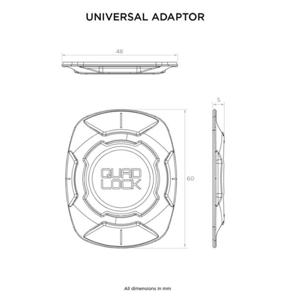 Quad Lock Universal Adaptor - Image 2