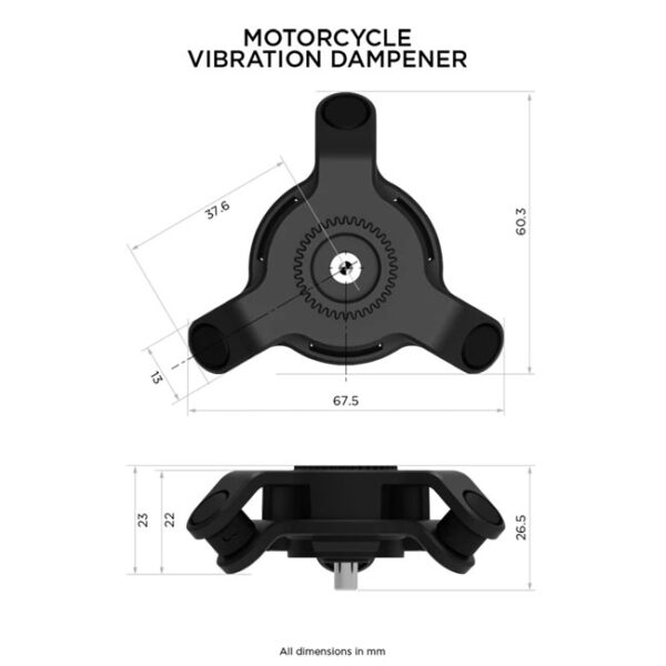 Quad Lock Motorcycle Vibration Dampener - Image 5