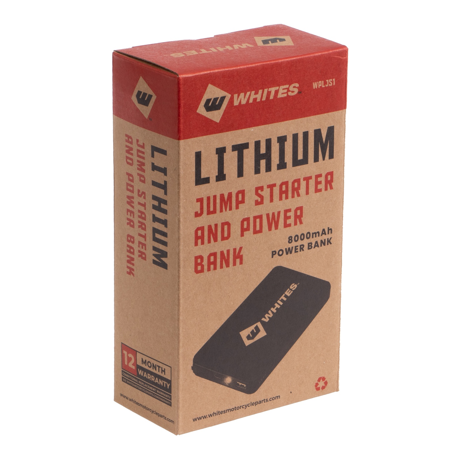 WHITES LITHIUM JUMP STARTER & POWER BANK Image