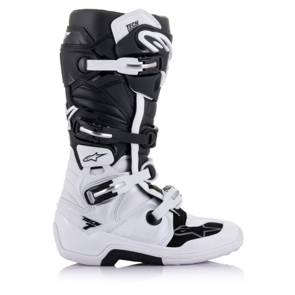 Alpinestars Tech-7 MX Boots White/Black - Image 3