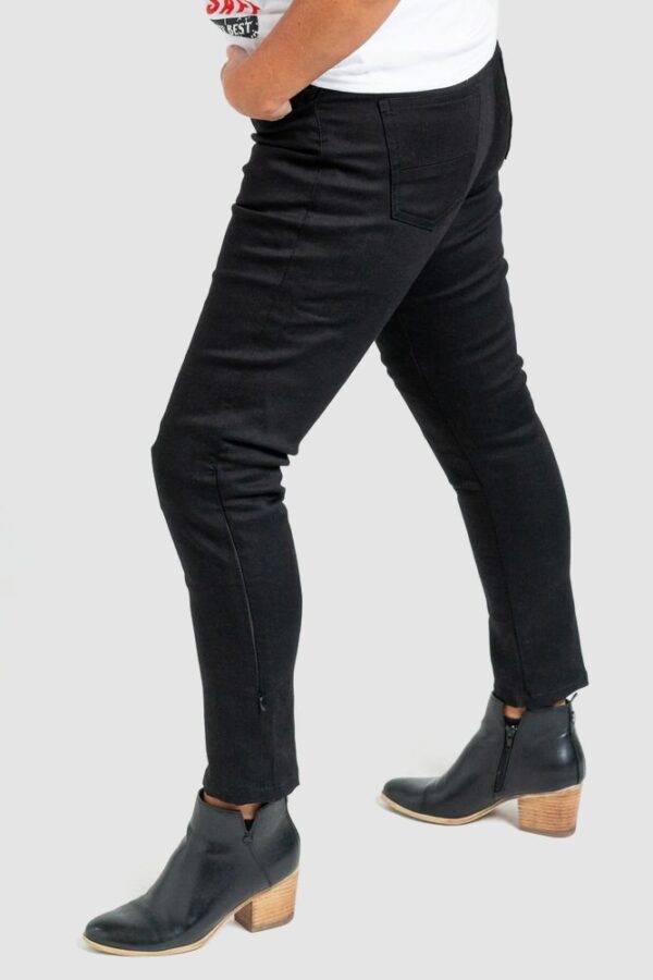 Womens Sara Jane Resurgence Motorbike Leggings - Image 3